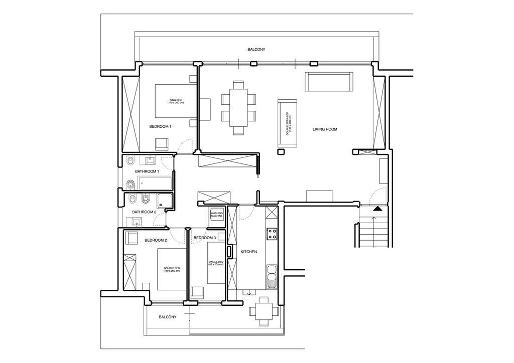 Penthouse Cardello Colosseum Rom Exterior foto